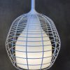 CAGE BRANCA PENDENTE LUZ 2