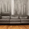 sofá reclinável Natuzzi